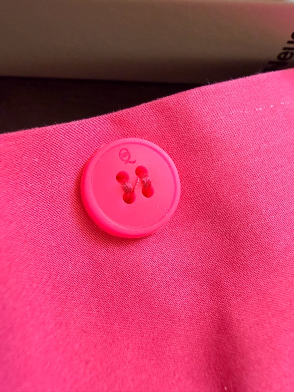 Alexander McQueen Hot Pink Lined Skirt - Picture 3 of 10